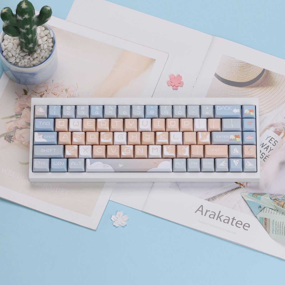 紙飛行機 XDAプロファイル キーキャップセット