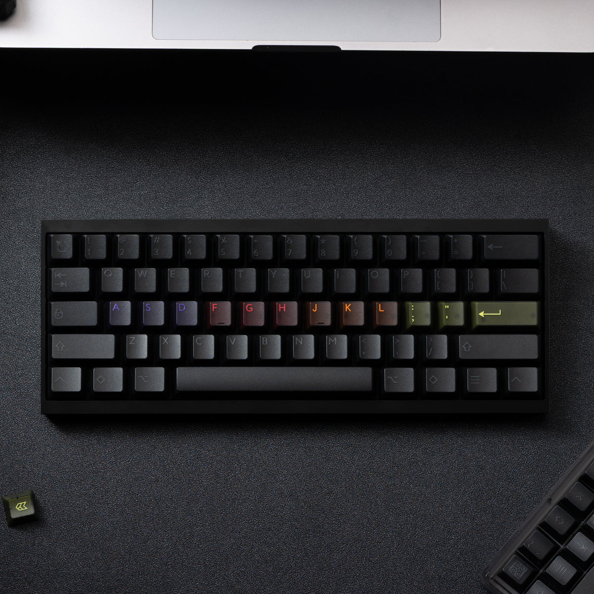 PBTfans Purpolch R3を装着したTofu60 Reduxの完成形です。