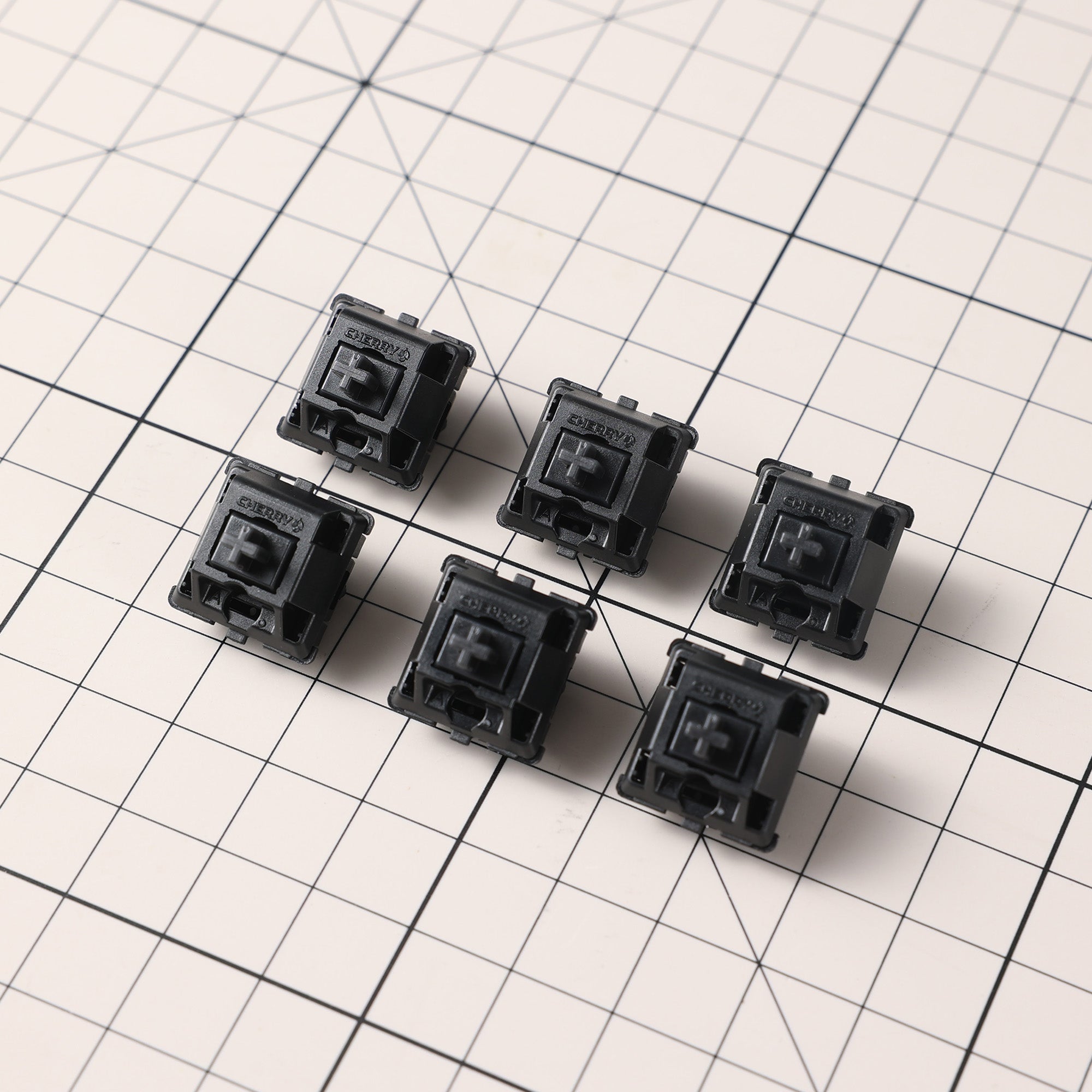Cherry Black MX Hyperglideリニアスイッチ MX1A-11NW – KBDfans