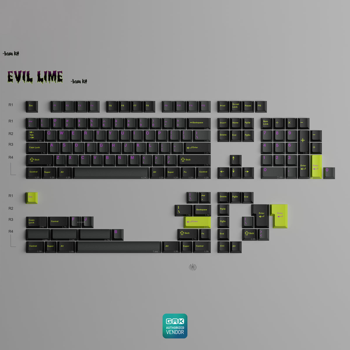 GMK CYL Evil Lime