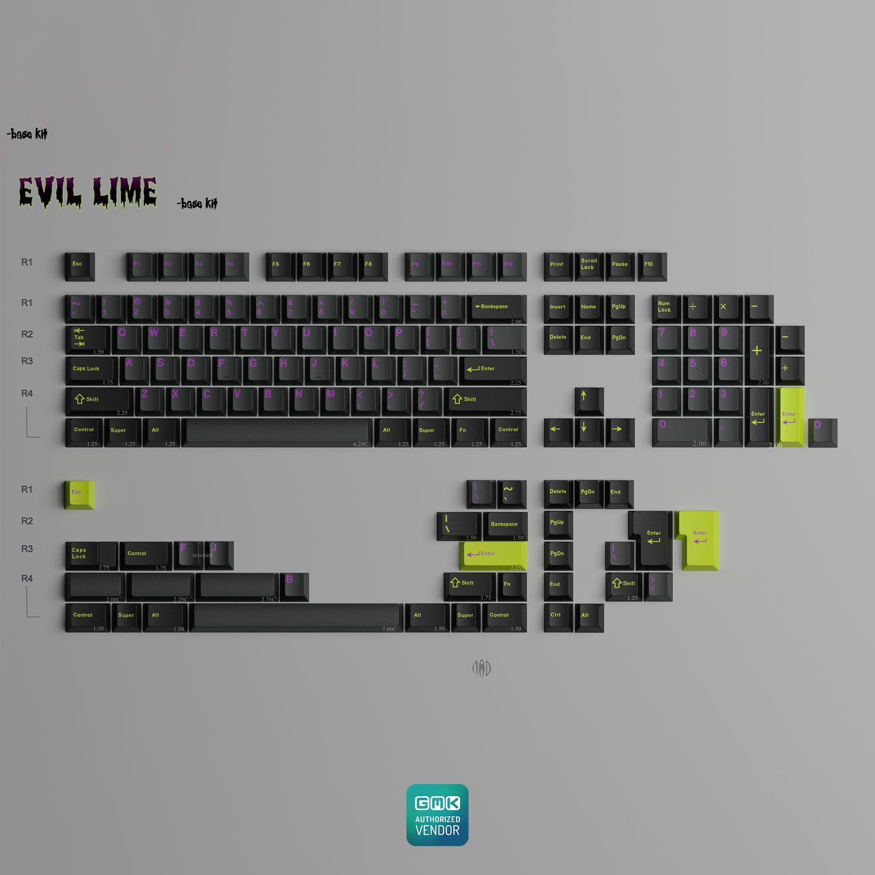 GMK CYL Evil Lime
