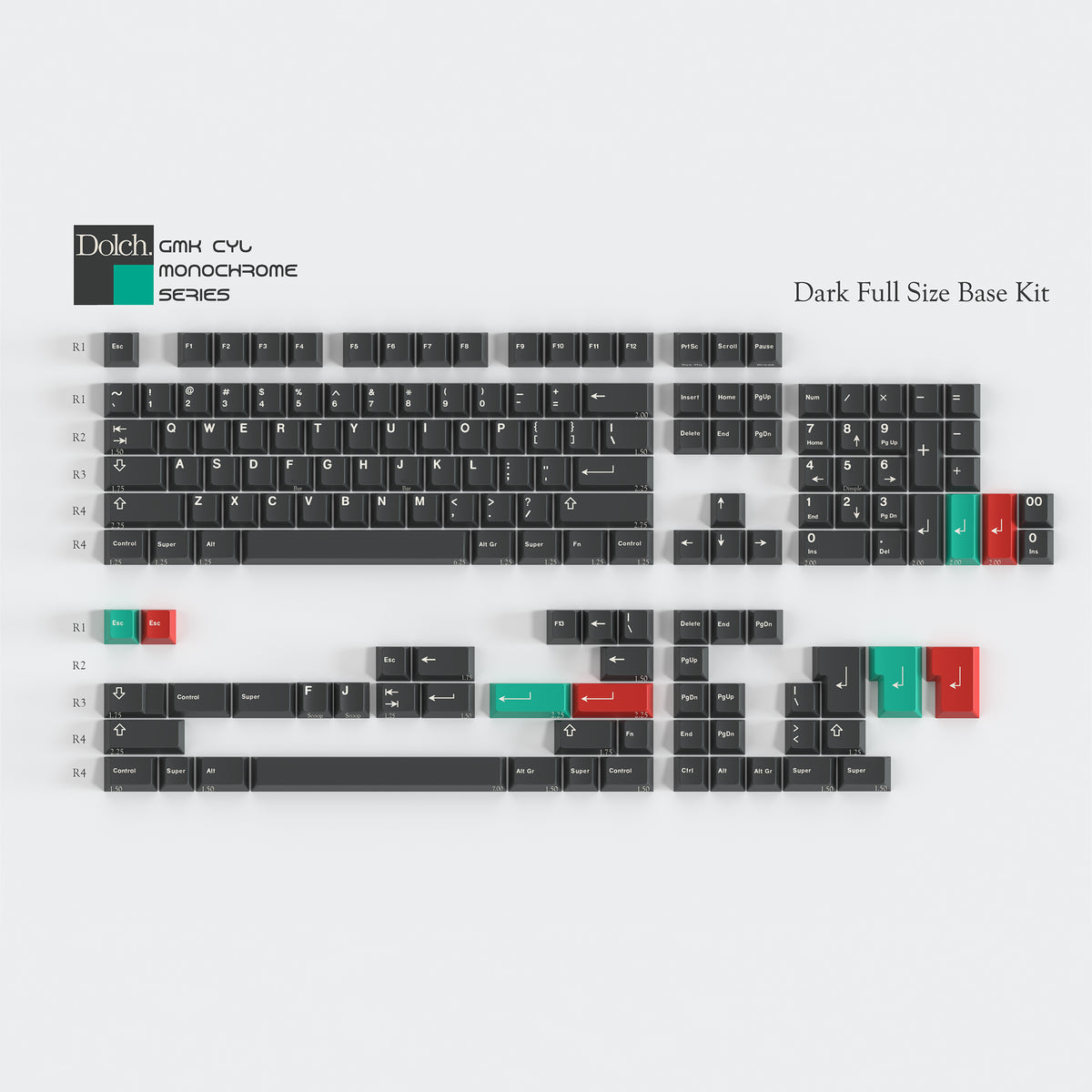 GMK CYLモノクロドルチ