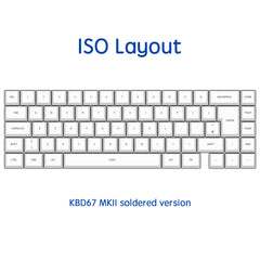 KBD67 MarK II soldered version assembly service
